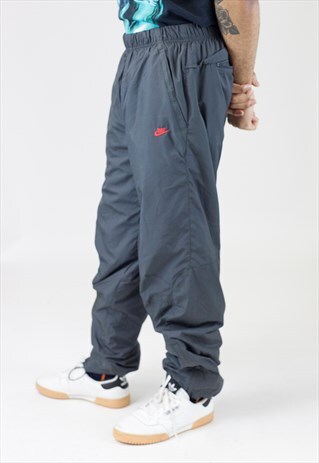 VINTAGE 90S NIKE GREY TRACKSUIT BOTTOMS