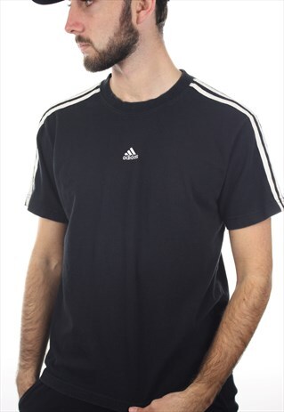 VINTAGE ADIDAS LOW KEY LOGO T SHIRT TEE