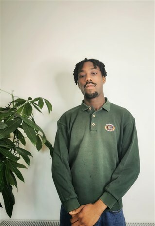 LONG SLEEVE BURBERRY POLO
