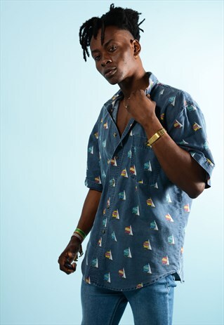 RETRO ABSTRACT SHIRT