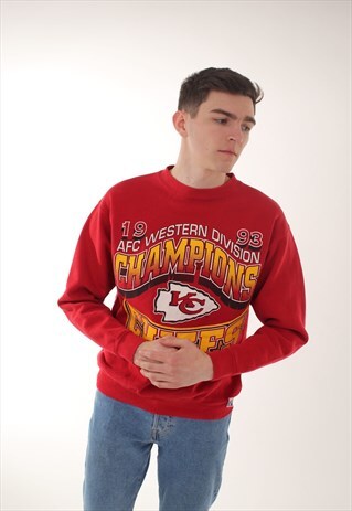 VINTAGE KANSAS CITY CHIEFS NFL SWEATSHIRT
