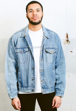 VINTAGE OVERSIZED DENIM JACKET
