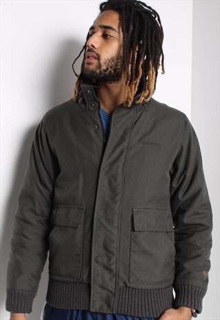 VINTAGE CARHARTT BOMBER JACKET GREEN