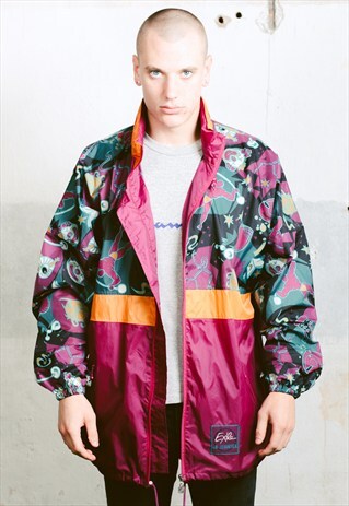 VINTAGE 90S BOLD RAIN JACKET
