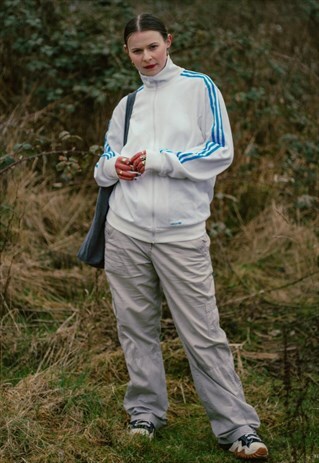 VINTAGE 90'S ADIDAS ZIP TRACKSUIT TOP