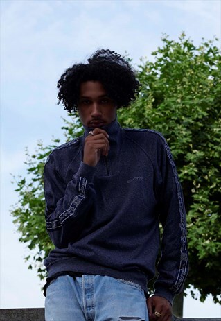 VINTAGE 90S CHAMPION SWEATER WITH 1/4 ZIP