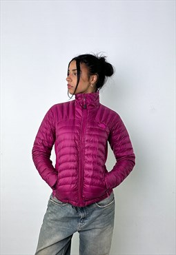 Purple 90s The North Face 600 Series Puffer Jacket Coat