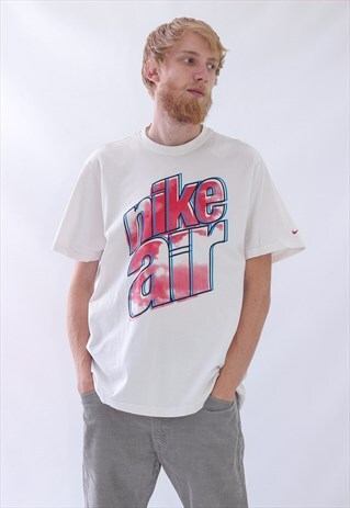 VINTAGE MENS NIKE BIG LOGO T-SHIRT