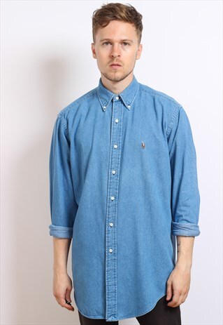 VINTAGE RALPH LAUREN DENIM SHIRT