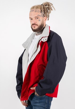 VINTAGE 80S RARE NAUTICA CASUAL JACKET / S8933