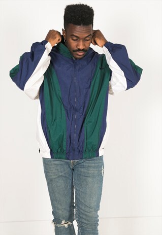 VINTAGE 80S USA NIKE SHELL SPORT JACKET / R138