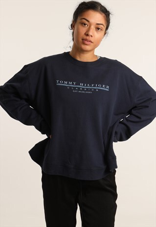 VINTAGE TOMMY HILFIGER PRINTED SWEATSHIRT