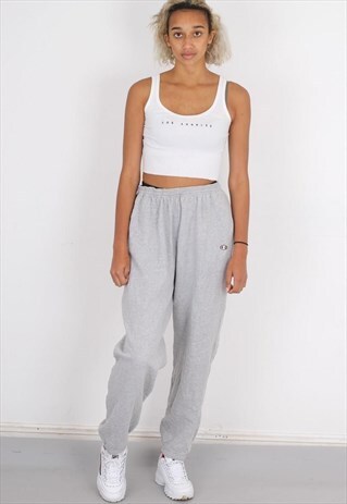 VINTAGE GREY CHAMPION TRACK PANT
