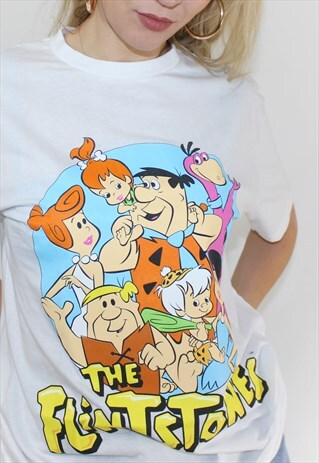 RETRO FLINTSONE OVERSIZED T-SHIRT