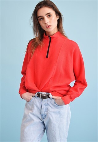 80'S RETRO ATHLEISURE SPORTS SWEATSHIRT JUMPER TOP