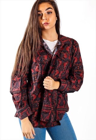 VINTAGE PATTERN SHIRT S542