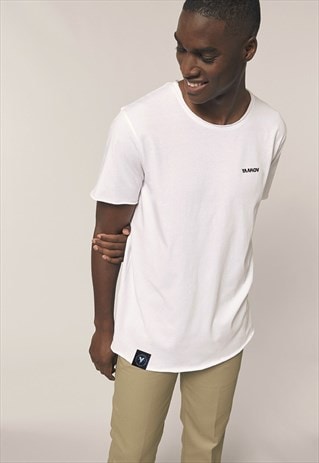 Raw Hem Skater Tee