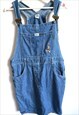 VINTAGE DENIM DUNGAREE JUMPSUIT ROMPER OVERALL SKIRT