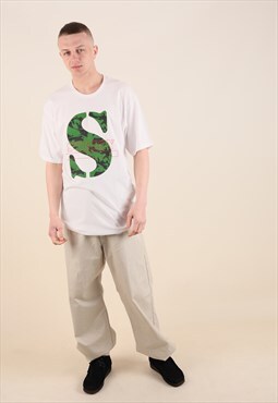 Deadstock 00s Stussy S Camo T-shirt 