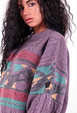 VINTAGE PUMA KNITWEAR JUMPER AWK109