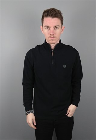 RALPH LAUREN CHAPS QUARTER ZP SWEATSHIRT JUMPER