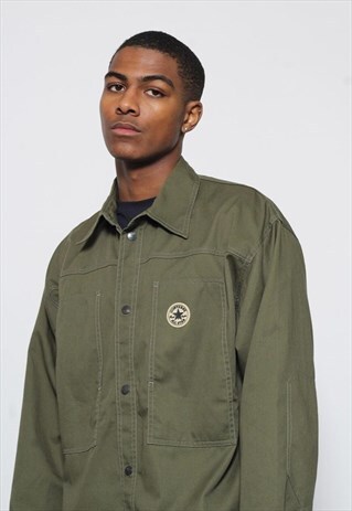 VINTAGE CONVERSE SHIRT GREEN