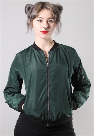VINTAGE MA-1 BOMBER JACKET SMALL