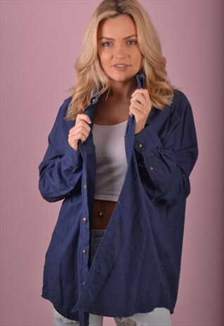 BLUE RALPH LAUREN SHIRT GRL3195