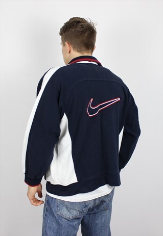 VINTAGE MENS NIKE TRACK TOP SUIT BIG LOGO JACKET