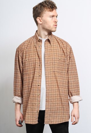 VINTAGE CORDUROY CORD SHIRT