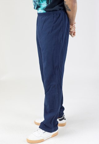 VINTAGE CHAMPION NAVY TRACKSUIT BOTTOMS