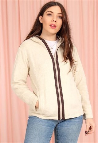 VINTAGE 90S FILA BEIGE FLEECE