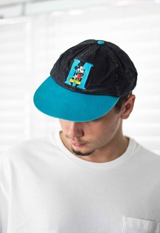 VINTAGE DISNEY CAP HAT LOGO 90S X 2