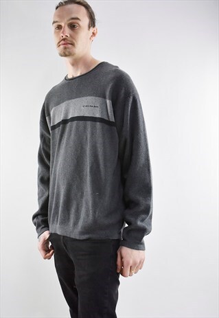 VINTAGE 90S CALVIN KLEIN ROUND NECK JUMPER