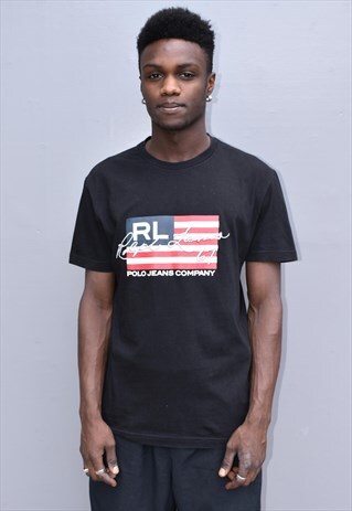 VINTAGE 90S POLO JEANS RALPH LAUREN T-SHIRT