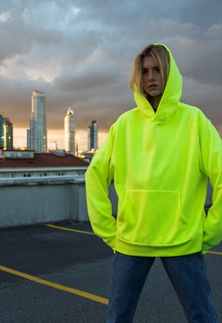 NEON YELLOW HOODIE