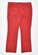 VINTAGE 90'S FERRE TROUSERS RED