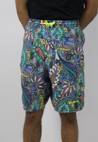 VINTAGE BURBERRY PATTERNED SHORTS