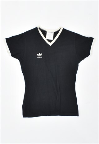 VINTAGE 90'S ADIDAS T-SHIRT TOP BLACK