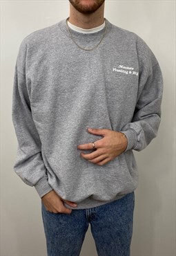 Vintage American grey work sweatshirt