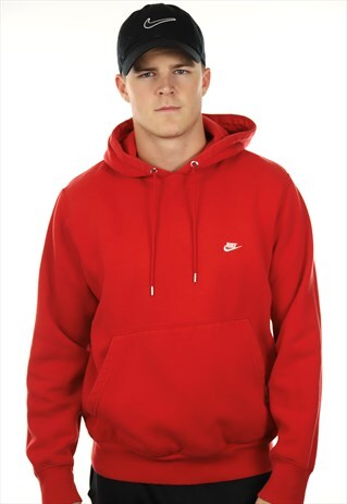 VINTAGE NIKE SMALL LOGO HOODIE SWEATSHIRT