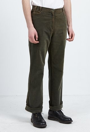 VINTAGE GREEN VOGLIA TROUSERS BOTTOMS