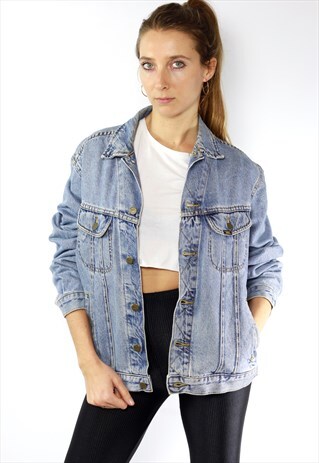 LEE JEAN JACKET LEE DENIM JACKET LEE JACKET VINTAGE DENIM