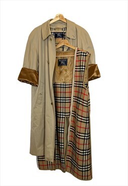 Burberry vintage oversized unisex trench coat wool lining