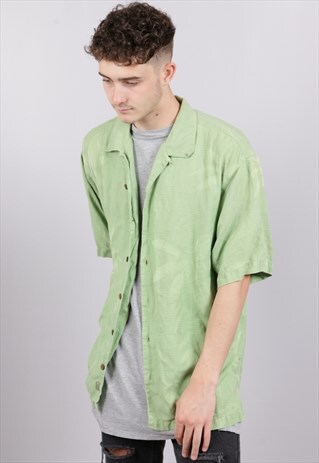 VINTAGE TOMMY BAHAMA SILK SHIRT Z1005