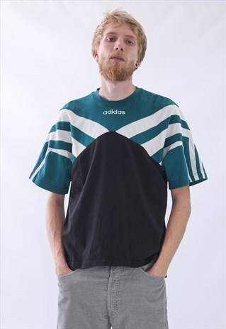 VINTAGE MENS ADIDAS ORIGINALS TEAM T-SHIRT