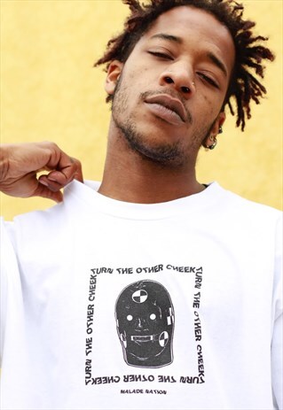 MALADE NATION T-SHIRT WHITE - DUMMY