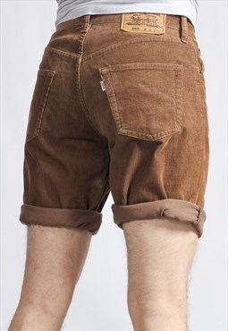 levi's corduroy shorts