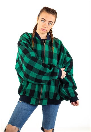 VINTAGE FLANNEL JACKET J2676