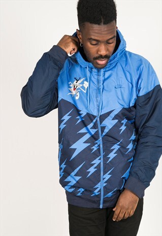 VINTAGE 80'S USA NIKE SHELL SPORT JACKET / S0772